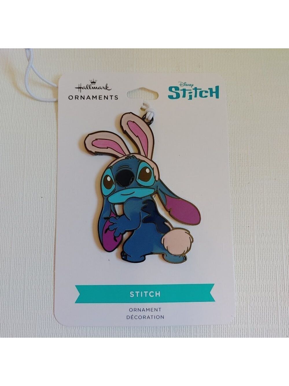 CUTE Lilo and Stitch Tree Ornament HALLMARK BNIP STITCH Disney